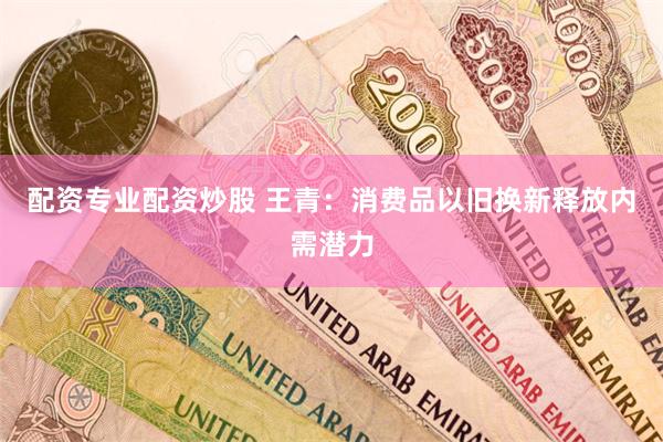 配资专业配资炒股 王青：消费品以旧换新释放内需潜力