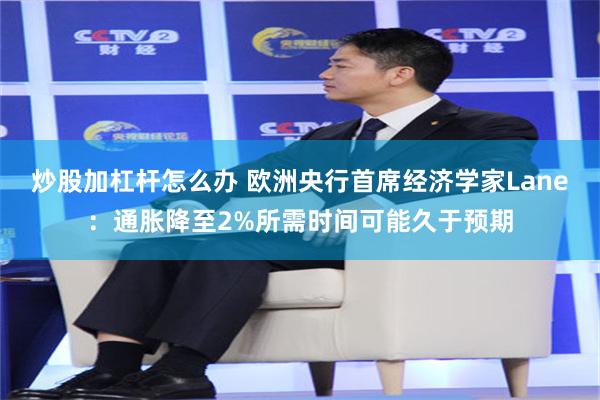 炒股加杠杆怎么办 欧洲央行首席经济学家Lane：通胀降至2%所需时间可能久于预期