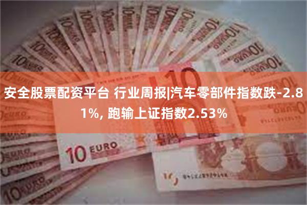 安全股票配资平台 行业周报|汽车零部件指数跌-2.81%, 跑输上证指数2.53%