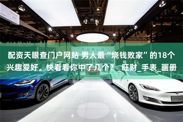 配资天眼查门户网站 男人最“烧钱败家”的18个兴趣爱好，快看看你中了几个？_旺财_手表_画册